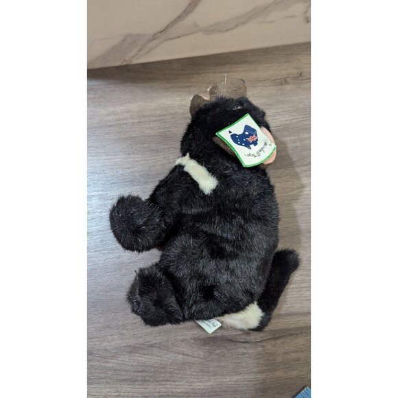 Windmill Toys Plush Australia Tassy Devil Stuffed Animal 12" Realistic Toy black - Picture 4 of 12